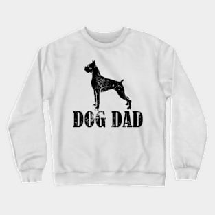 Boxer Dog Dad Crewneck Sweatshirt